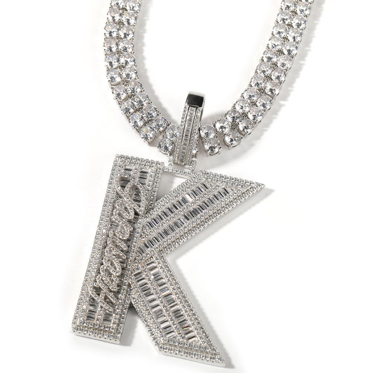 Bling Letter Necklace