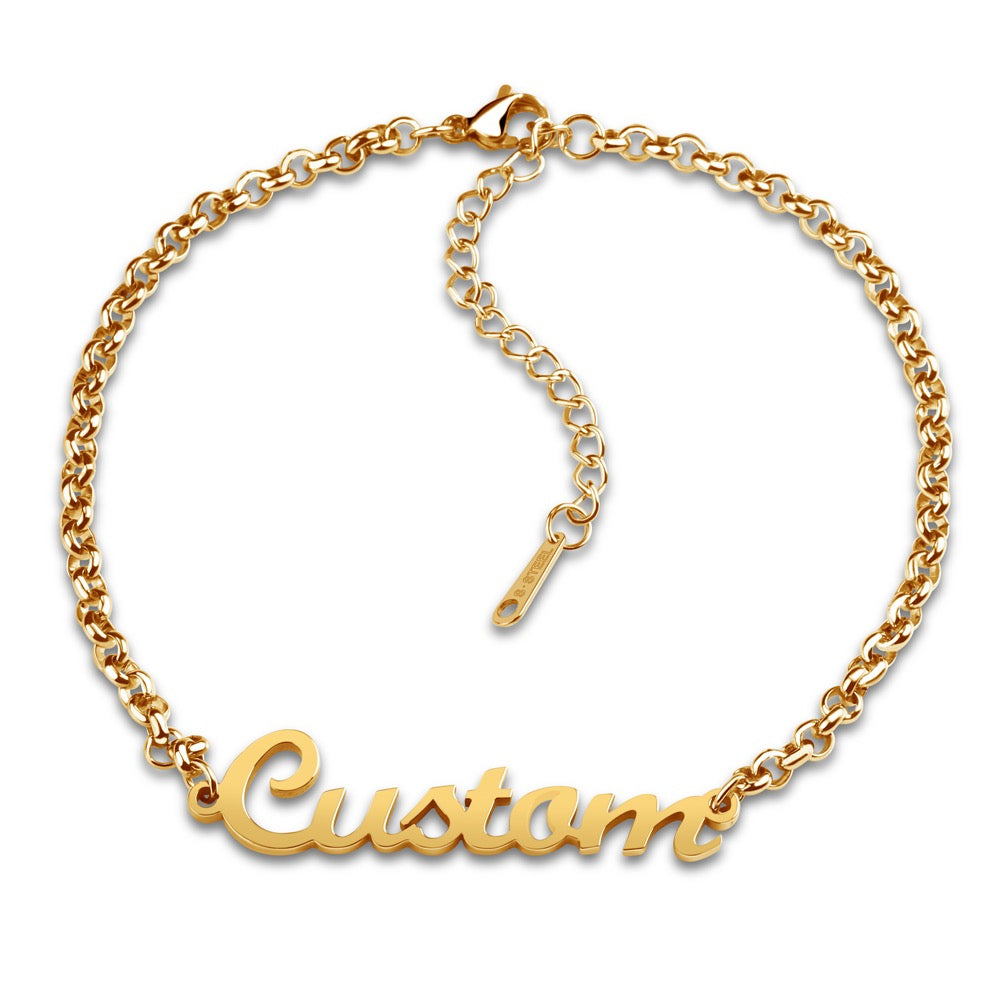 Personalized Nameplate Bracelet